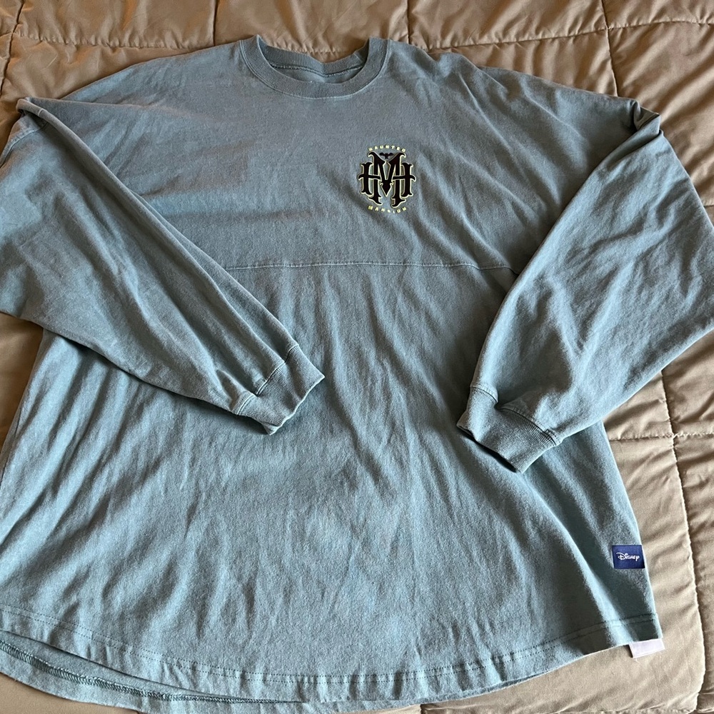 Disney Teal Long Sleeve Men's Tee